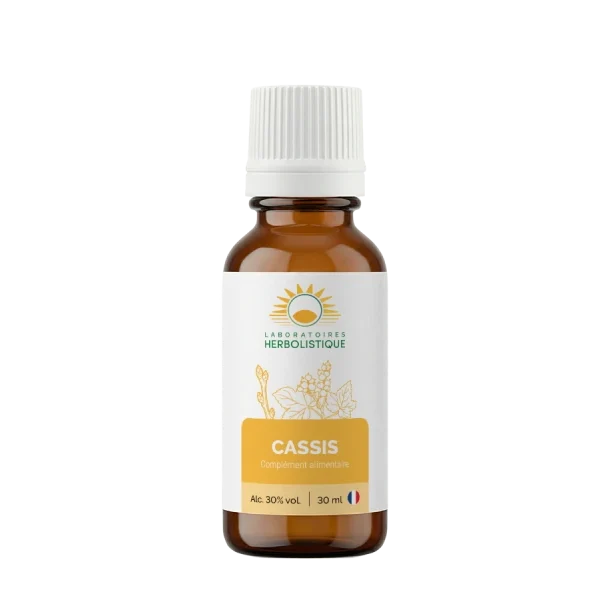 Cassis 30 ml, a gemmotherapy product made by Herbolistique for Cyprus