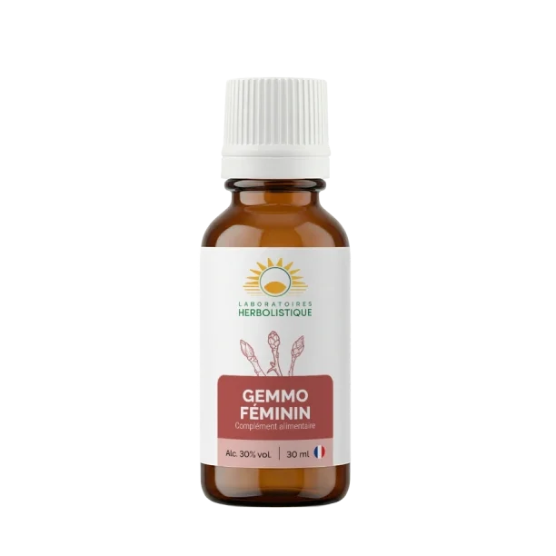 Gemmo Feminin 30 ml, a gemmotherapy product made by Herbolistique for Cyprus