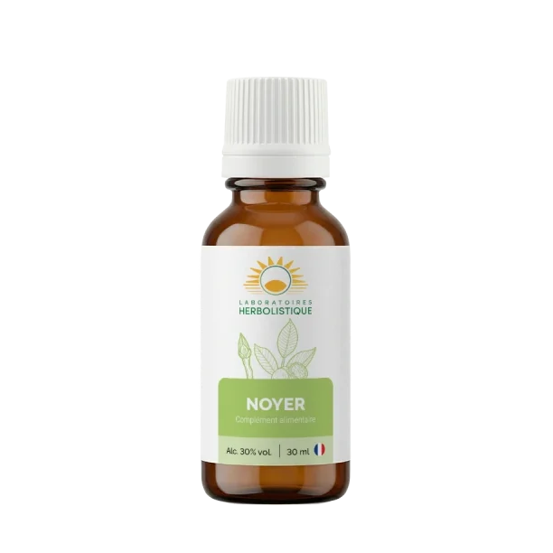Noyer 30 ml, a gemmotherapy product made by Herbolistique for Cyprus