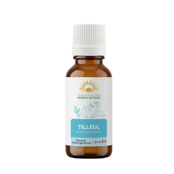 Tilleul 30 ml, a gemmotherapy product made by Herbolistique for Cyprus, alcool free